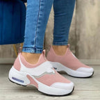 Sneakers Donna Sportive Slip-On con Cuscino d'Aria Ammortizzate e Traspiranti Tessuto Mesh