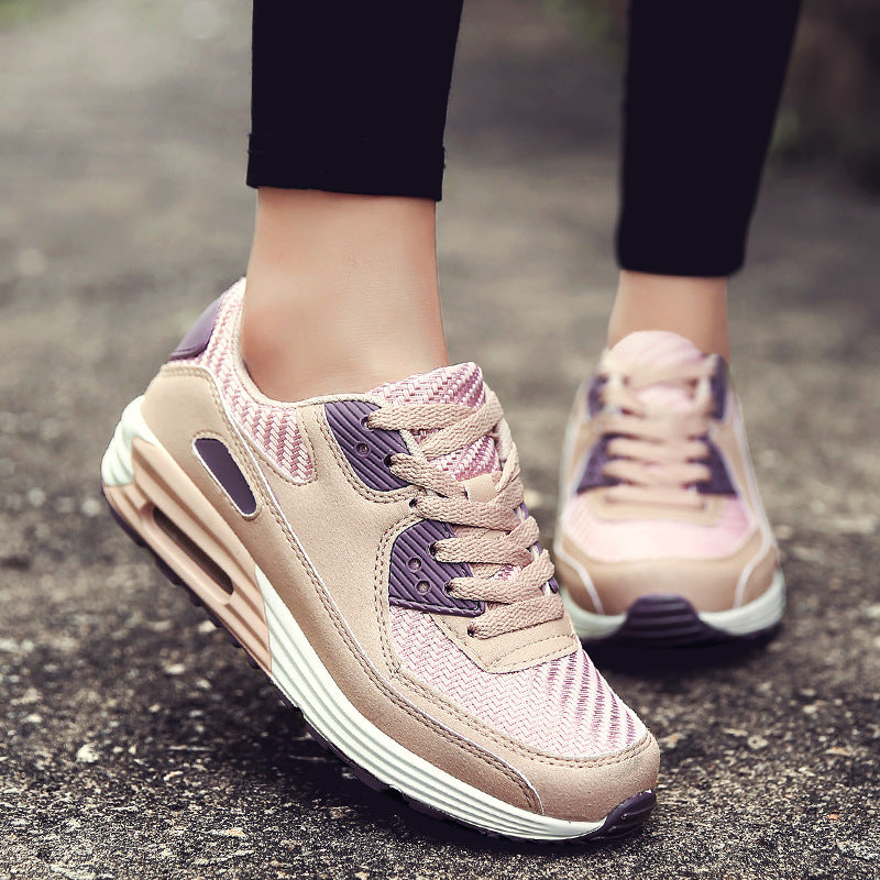 Scarpe Donna Sportive e Casual con Suola Ammortizzata ad Aria in Tessuto Mesh