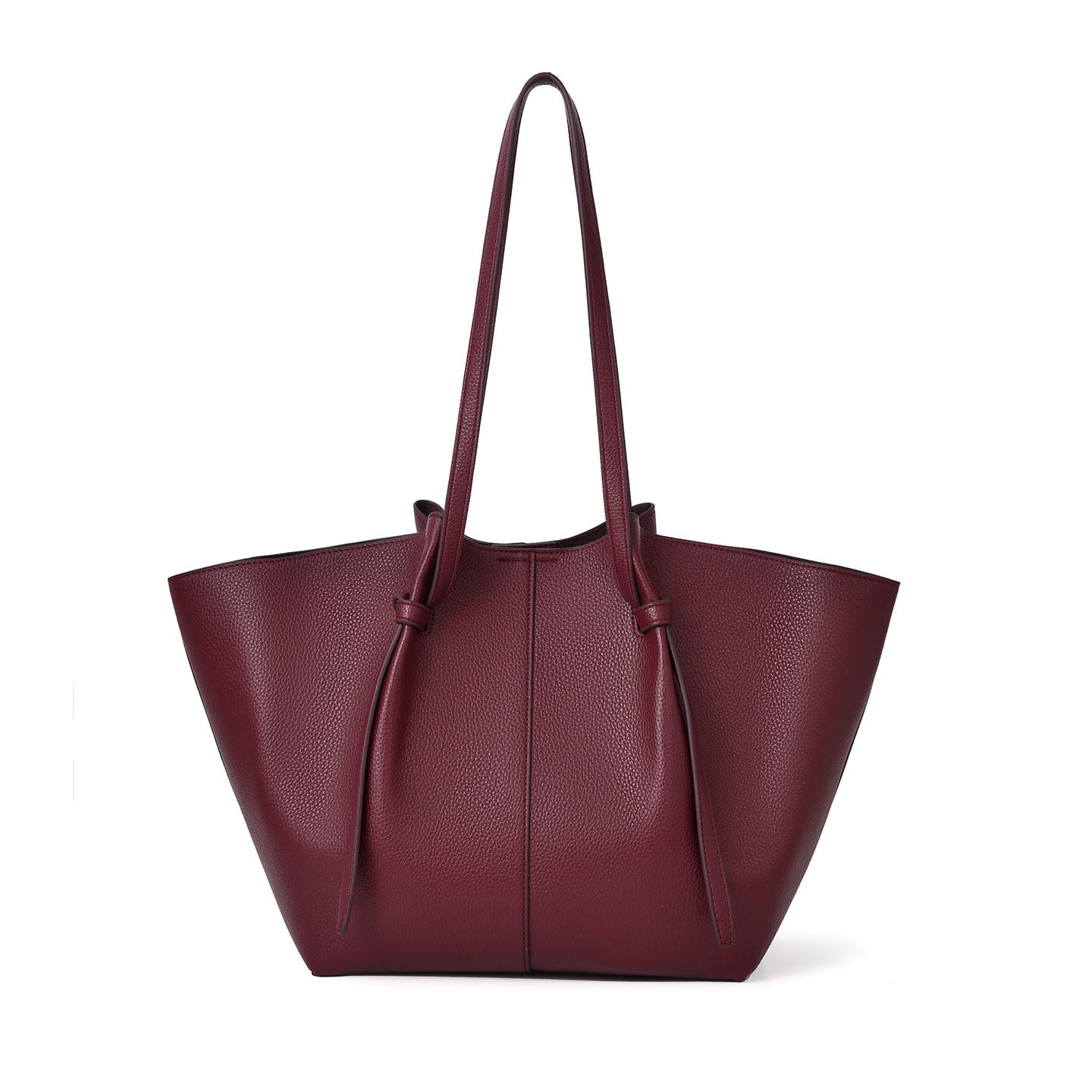 Borsa Shopper Donna in Pelle Martellata Tote Bag da Spalla grande
