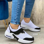 Sneakers Donna Sportive Slip-On con Cuscino d'Aria Ammortizzate e Traspiranti Tessuto Mesh