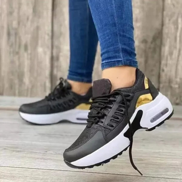 Sneakers Donna Sportive Casual con Suola Spessa e Tomaia Traspirante