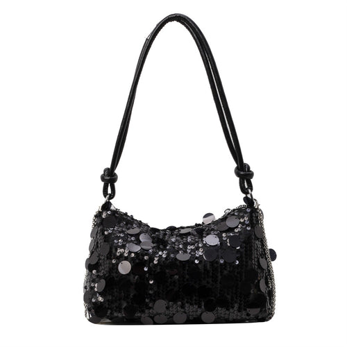 Borsa a Spalla Donna da Sera in Paillettes - Pochette da Cerimonia