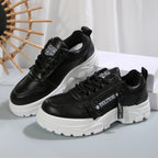 Sneakers Donna Chunky Casual con Suola Alta Spessa in similpelle