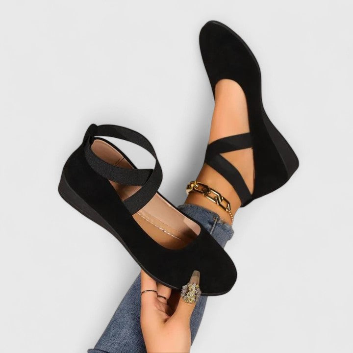 Ballerine da Donna Eleganti con Cinturini Incrociati