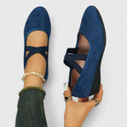 Ballerine da Donna Eleganti con Cinturini Incrociati