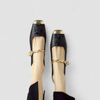 Scarpe Donna Mary Jane Eleganti con Cinturino e Tacco Basso