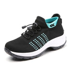 Sneakers da Donna Slip-On in Tessuto Traspirante e Suola Ammortizzata