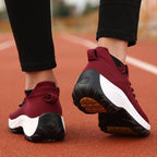 Sneakers da Donna Slip-On in Tessuto Traspirante e Suola Ammortizzata