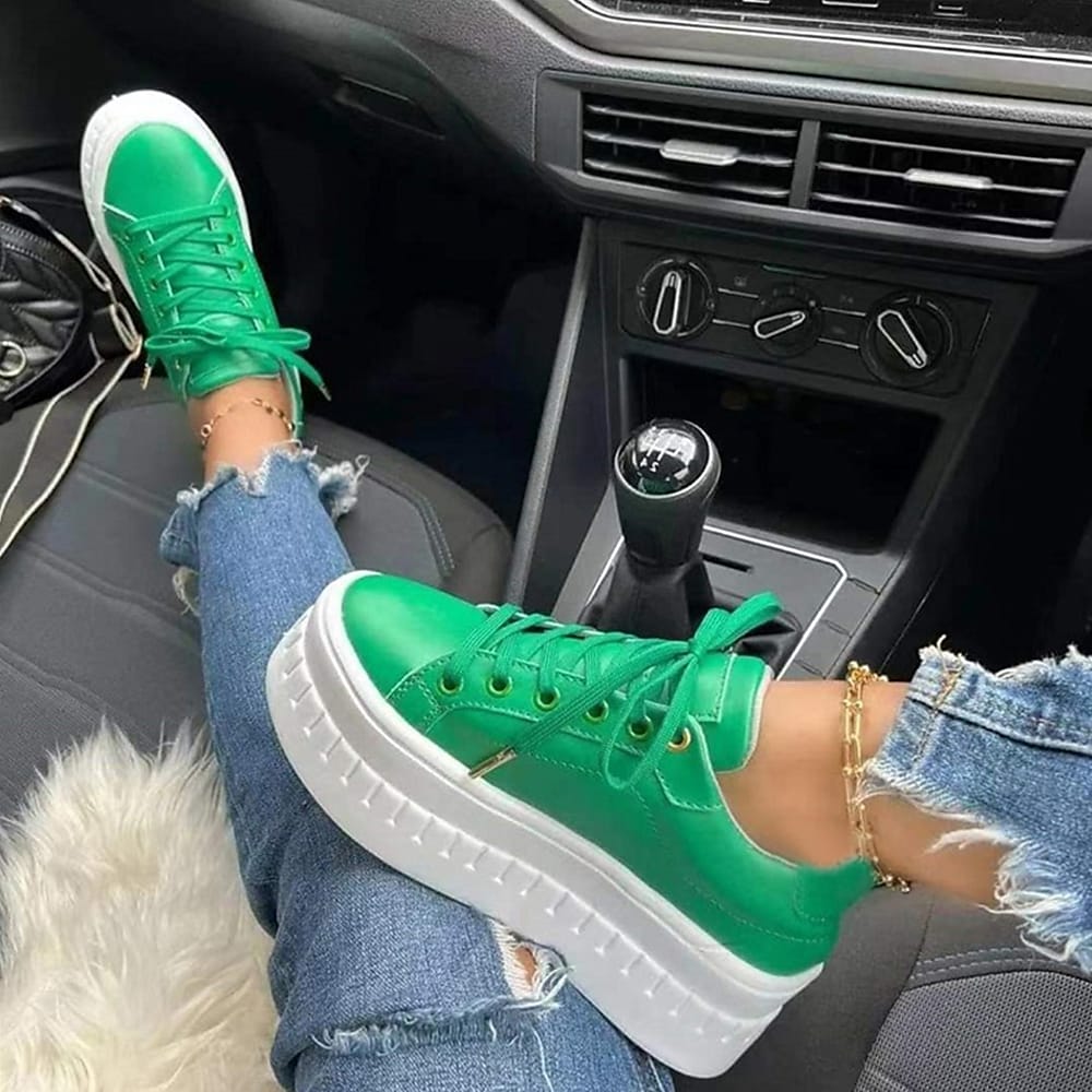 Sneakers da Donna con Zeppa Alta