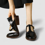 Scarpe Donna Mary Jane Basse Casual Eleganti con Cinturino e Fibbia