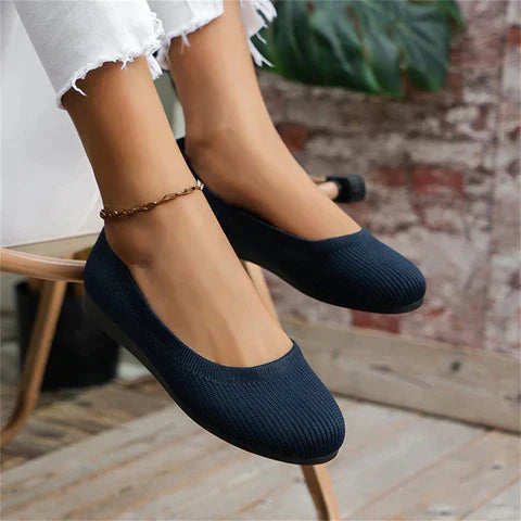 Scarpe Ballerine Donna Traspiranti in Tessuto Elasticizzato