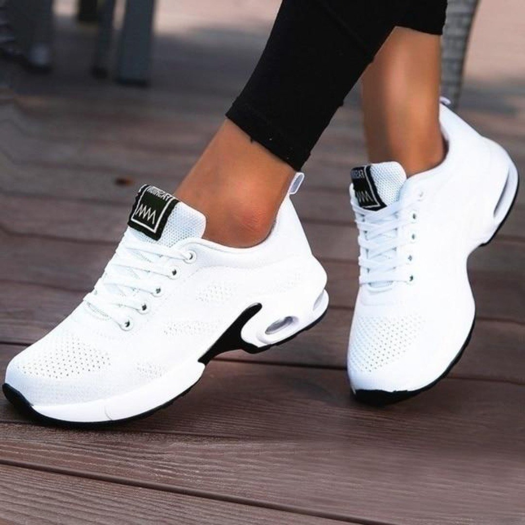 Scarpe da Ginnastica Donna Sneaker Sportive Traspiranti con Cuscino d'Aria