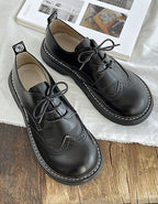 Scarpe Donna Stringate Oxford Brogue Basse Casual Eleganti