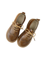 Scarpe Donna Stringate Oxford Brogue Basse Casual Eleganti