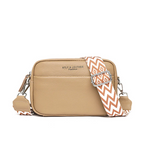 Borsa a Tracolla Donna in similpelle con Tracolla Larga Geometrica