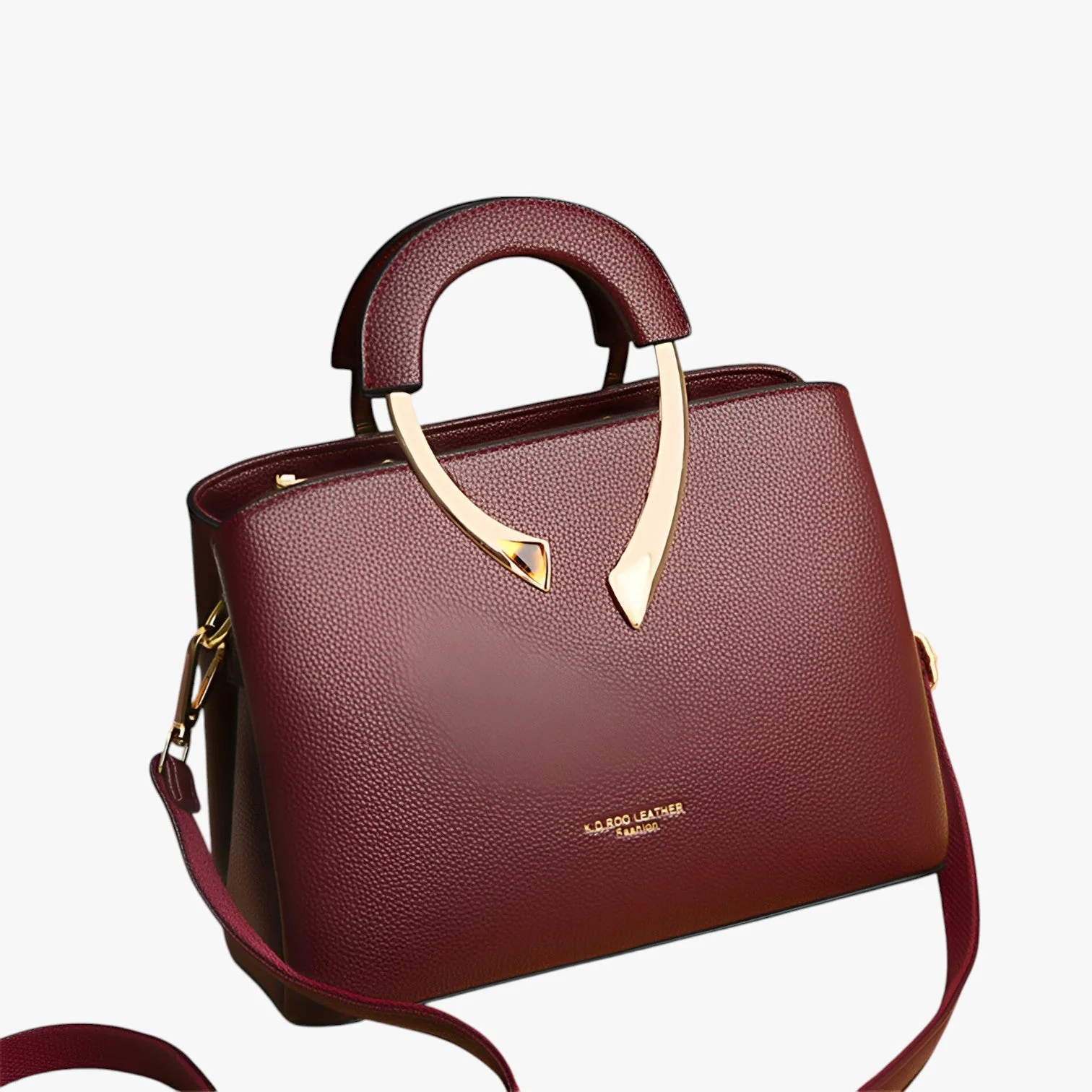 Borsa Donna a Mano in similpelle Elegante - Borsa a Tracolla da Lavoro e Cerimonia con Manici Rigidi