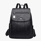Zaino Donna in similpelle Elegante - Borsa Zainetto da Citta e Lavoro con Lampo