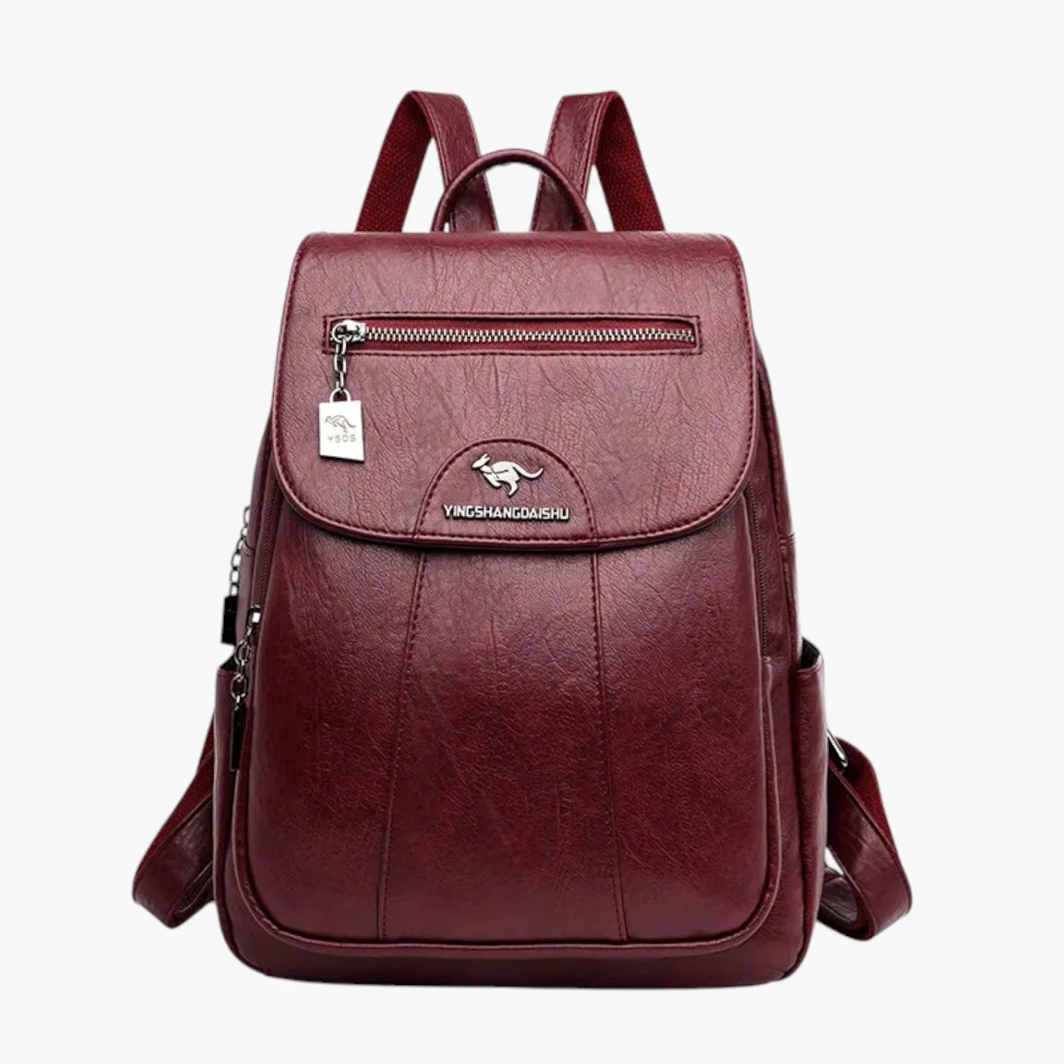Zaino Donna in similpelle Elegante - Borsa Zainetto da Citta e Lavoro con Lampo