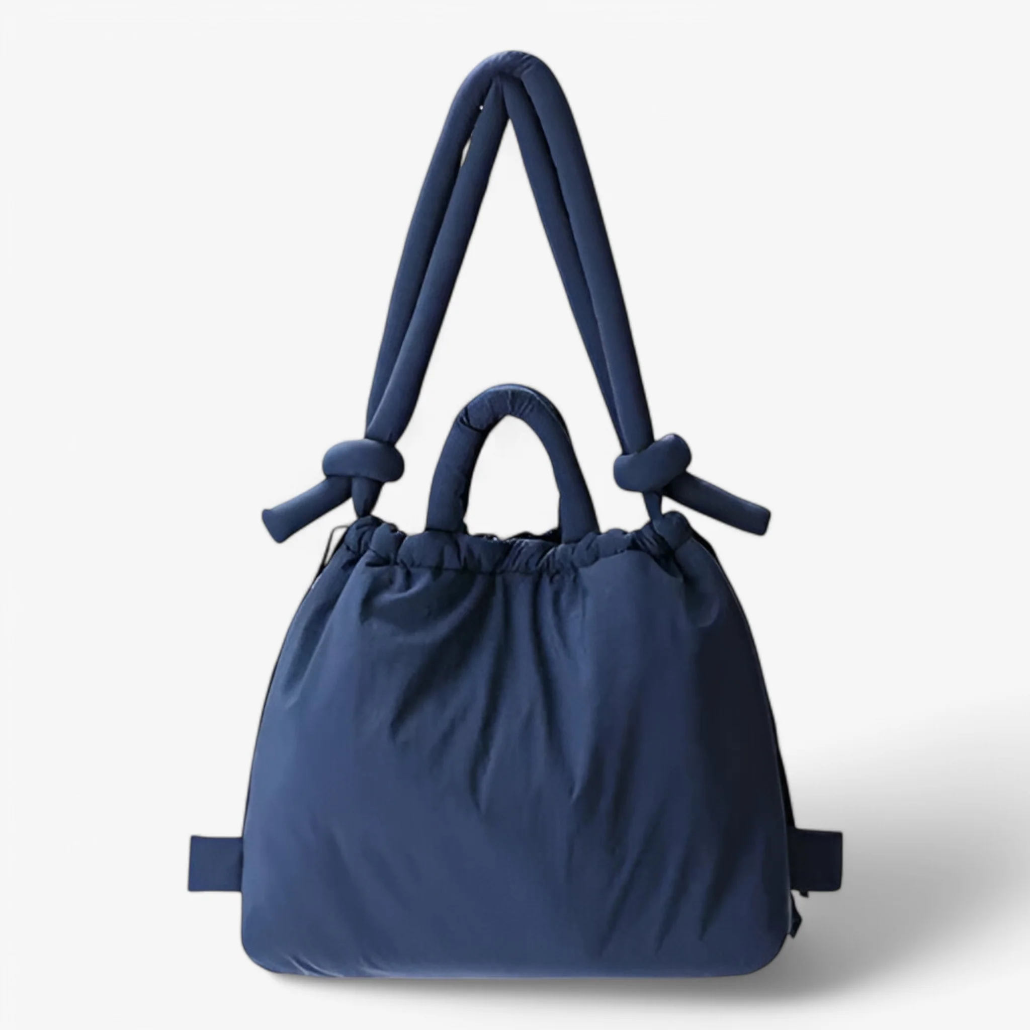 Borsa Puffer Donna grande Soffice con Manici a Nodo imbottita