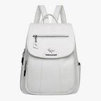 Zaino Donna in similpelle Elegante - Borsa Zainetto da Citta e Lavoro con Lampo