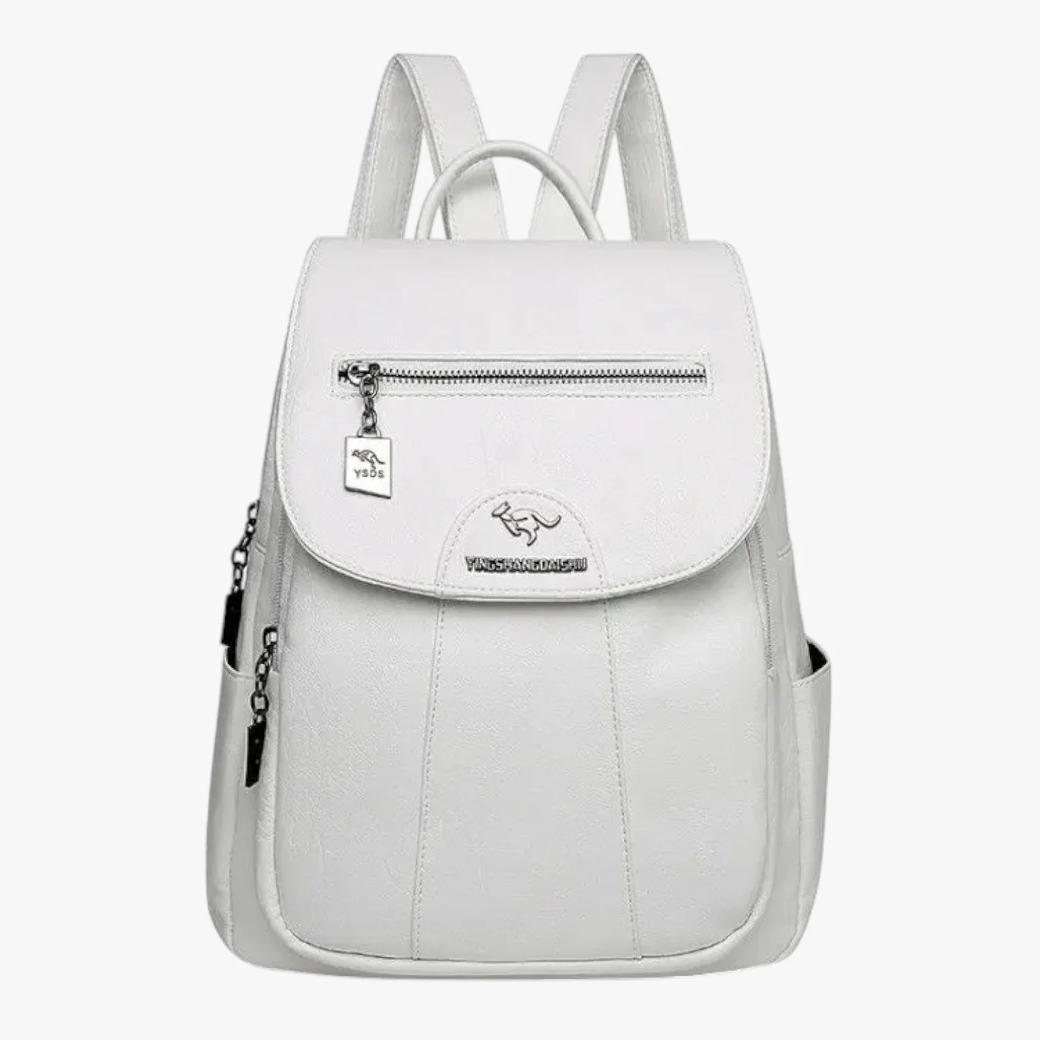 Zaino Donna in similpelle Elegante - Borsa Zainetto da Citta e Lavoro con Lampo