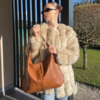 Borsa a Spalla Donna Hobo in similpelle - Sacca Grande da Giorno