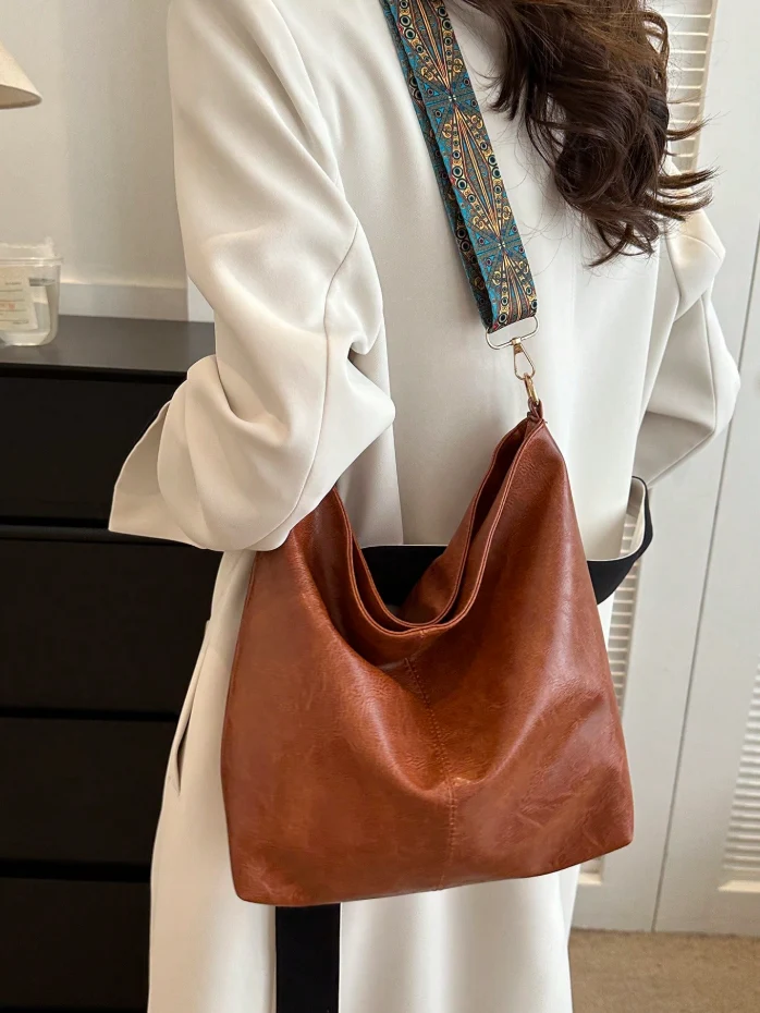 Borsa Tracolla Donna in similpelle con Tracolla grande