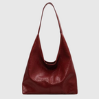 Borsa a Spalla Donna in similpelle Lucida - Borsa Hobo Capiente