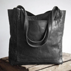 Borsa Shopper Donna Grande a Spalla - Tote Bag Capiente Vintage in similpelle