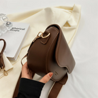 Borsa Tracolla Donna Mezzaluna in similpelle